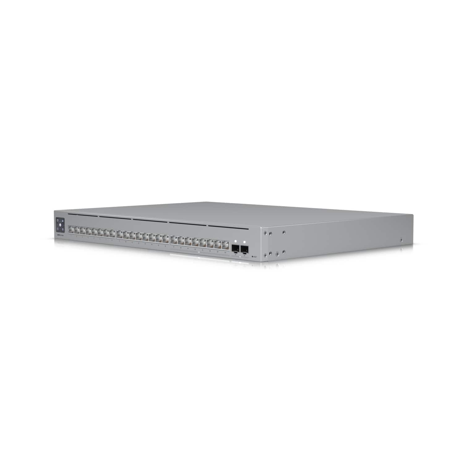 Ubiquiti Pro Max 24, 24-port, Layer 3 Etherlighting Switch, 2.5 GbE, 16 GbE RJ45 Ports, 16 GbE RJ45 2 10G SFP+, Throughput 56 Gbps, Ubiquiti Pro Max 24, 24-port, Layer 3 Etherlighting Switch, 2.5 GbE, 16 GbE RJ45 Ports, 16 GbE RJ45 2 10G SFP+, Throughput 56 Gbps,